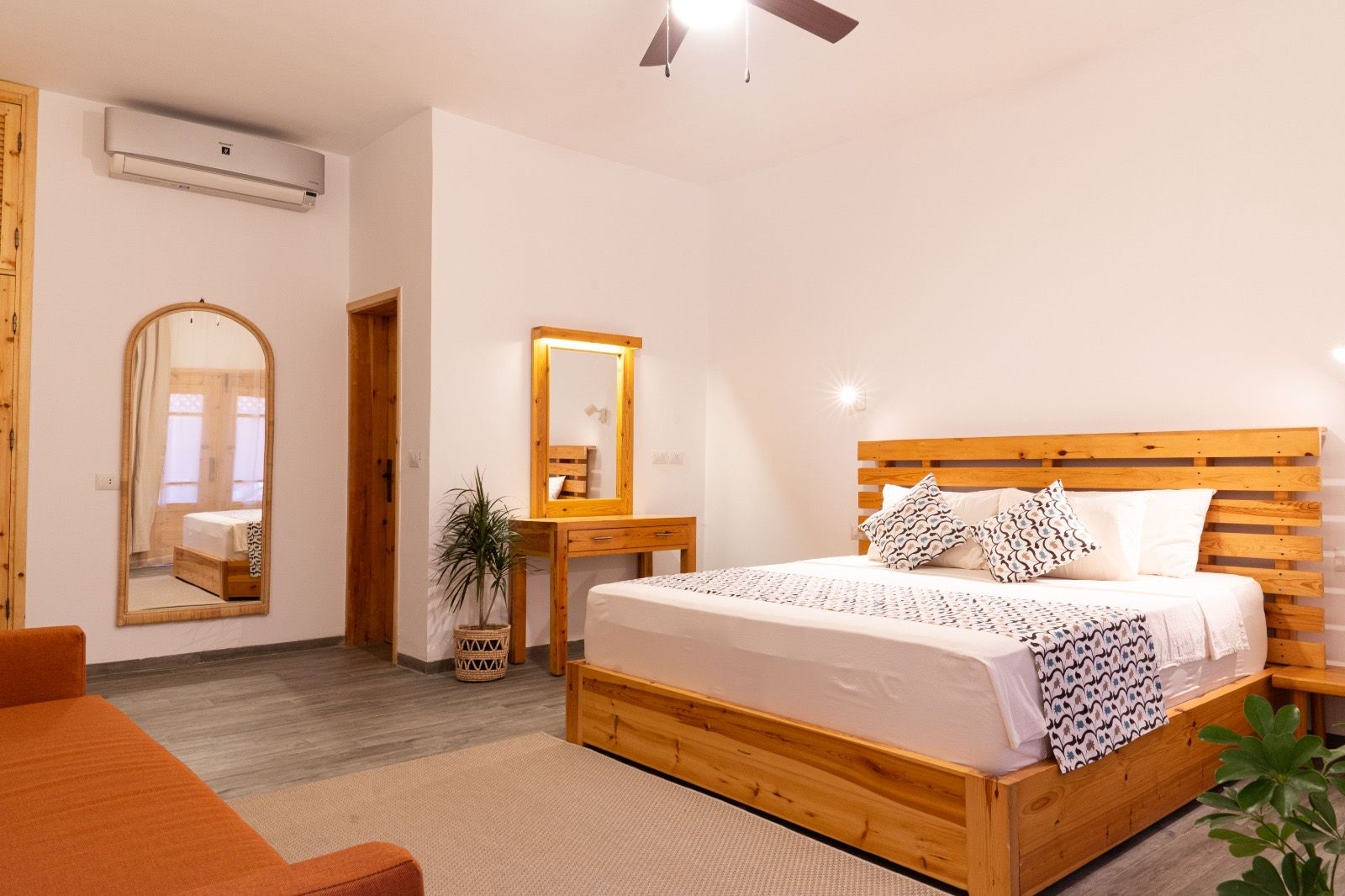 A private room at The Gate Hotel